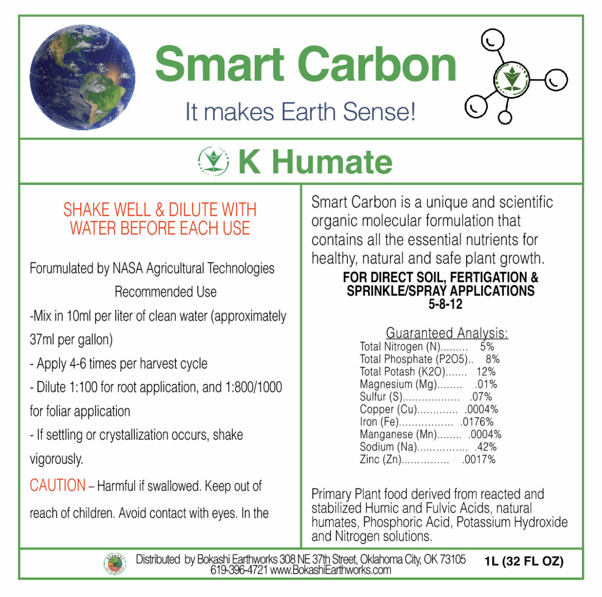 SMART CARBON - K Humate